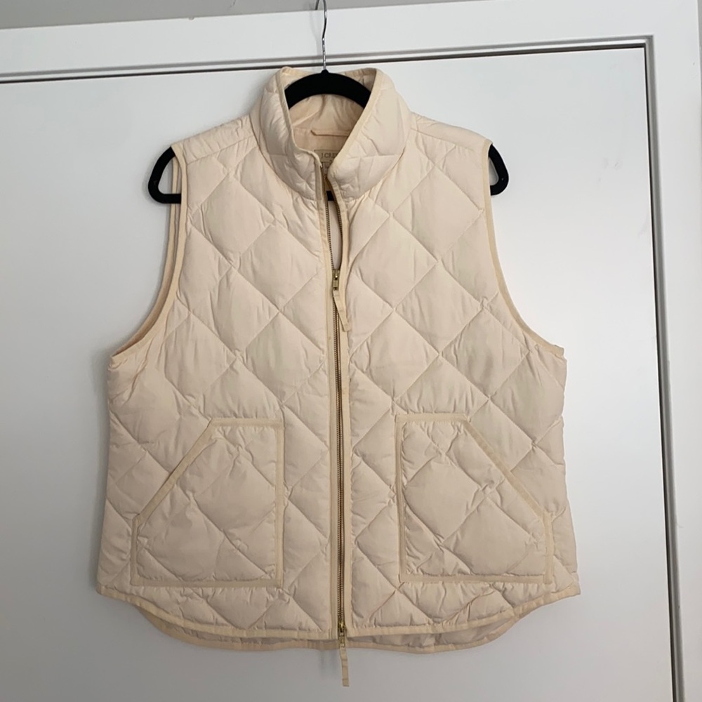 J. Crew Mercantile Quilted Puffer Vest